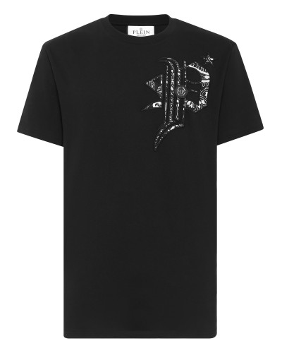 T-shirt Round Neck SS Paisley Gothic Plein