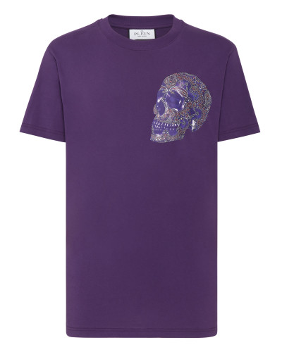 T-shirt Round Neck SS Paisley Skull