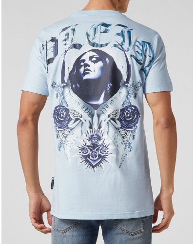 T-shirt Round Neck SS Graphic Plein