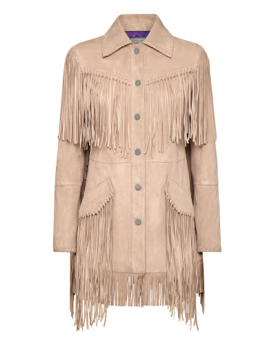 Suede Jacket Gothic Plein