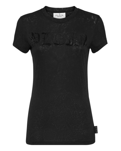 T-shirt Round Neck Sexy Pure Fit Gothic Plein