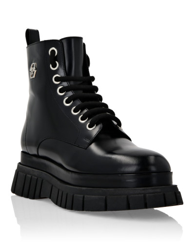 Boots Mid Flat Hexagon