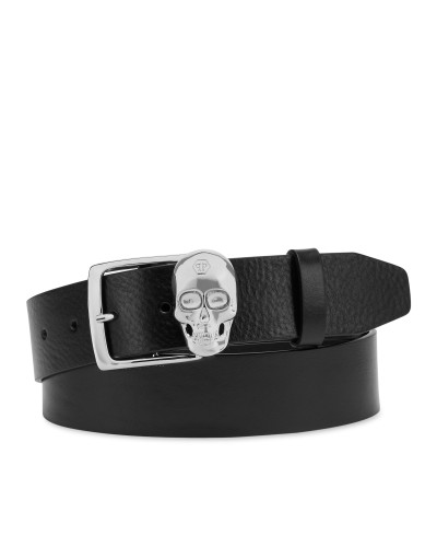 Leather Belt Skull