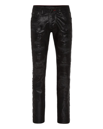 Super Straight Cut Trousers Gothic Plein