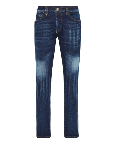 Super Straight Cut Trousers Skull