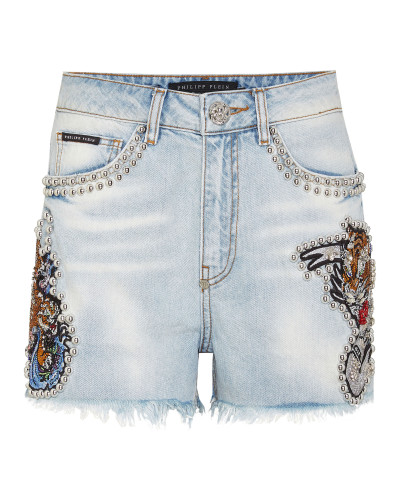 Denim Hot pants Tattoo
