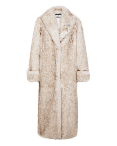 Eco Fur Maxi Coat