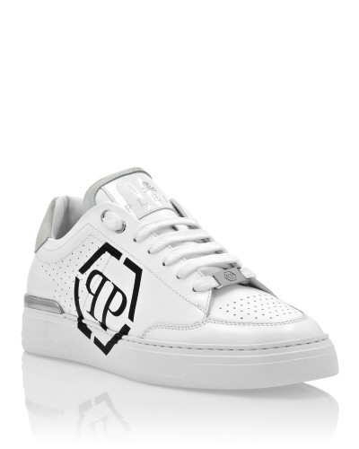 Lo-Top Leather Sneakers Hexagon