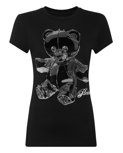 Cotton Sexy Pure Fit T-Shirt Teddy Crystal