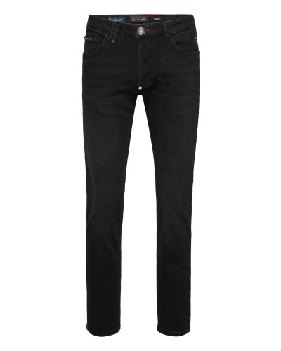 Denim Trousers Super Straight Cut Basic