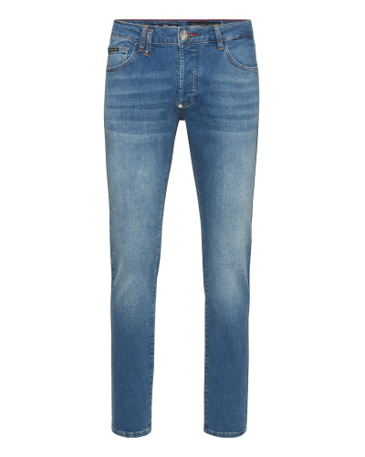 Denim Trousers Super Straight Cut Basic