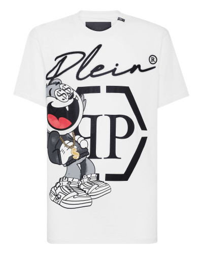 T-shirt Round Neck SS stones Money