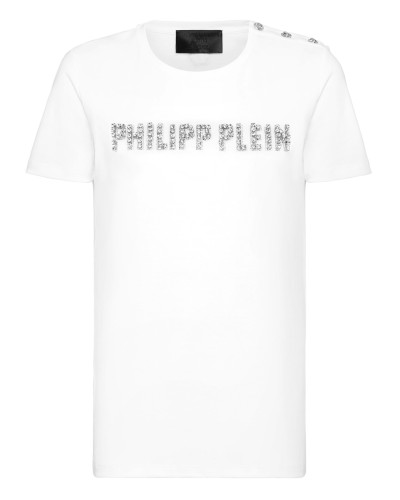 T-shirt Round Neck SS Crystal Plein