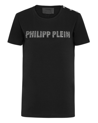 T-shirt Round Neck SS Crystal Plein