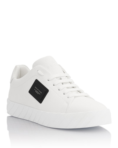Nappa Leather Low-Top Sneakers Placca