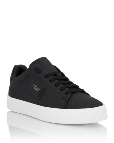 Nappa Leather Low-Top Sneakers Placca