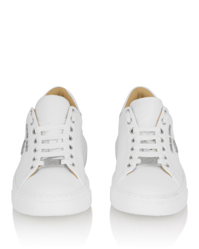 Leather Lo-Top Sneakers Hexagon