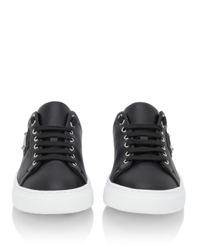 Leather Lo-Top Sneakers Iconic Plein