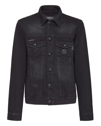 Denim Jacket Panther