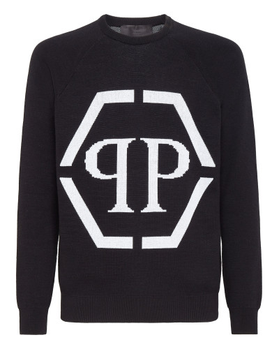 Cotton Pullover Round Neck LS