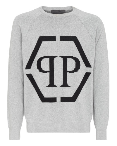 Cotton Pullover Round Neck LS