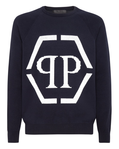 Cotton Pullover Round Neck LS