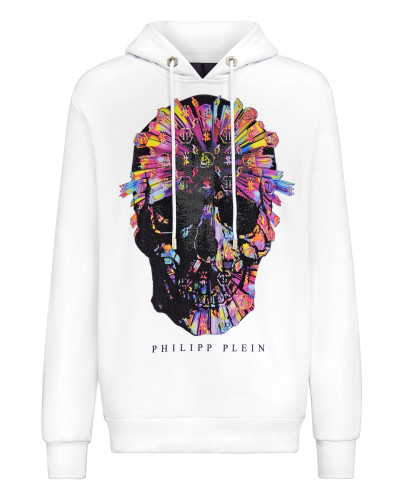 Hoodie sweatshirt Colorful Skull