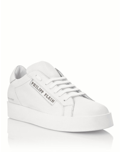 Leather Lo-Top Sneakers Philipp Plein TM