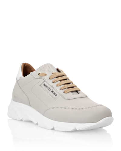 Leather Lo-Top Sneakers Philipp Plein TM