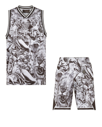 Jogging Suit: Top/Shorts Tattoo