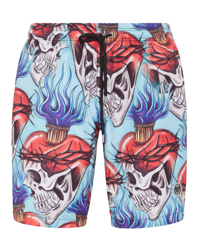 Swim Shorts Love Tattoo