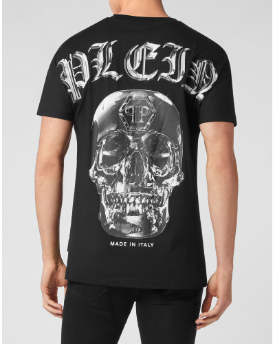 T-shirt Round Neck SS Glass Skull
