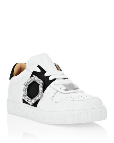 Leather Lo-Top Sneakers