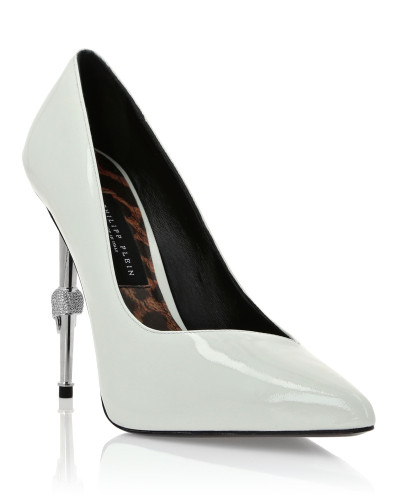 Patent Leather Decollete Hi-Heels