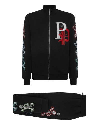 Jogging Set: Hoodie/Trousers Skeleton