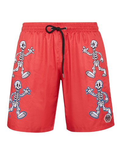 Swim Boxer Skeleton