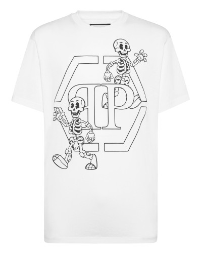 T-shirt Round Neck SS Skeleton