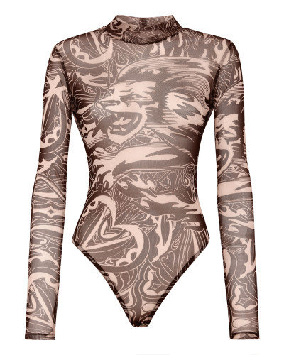 Tulle Body LS Lion Circus