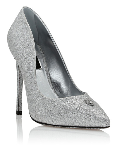 Glitter Decollete Pumps