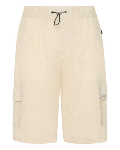 Linen Short Trousers Coolkid Cargo
