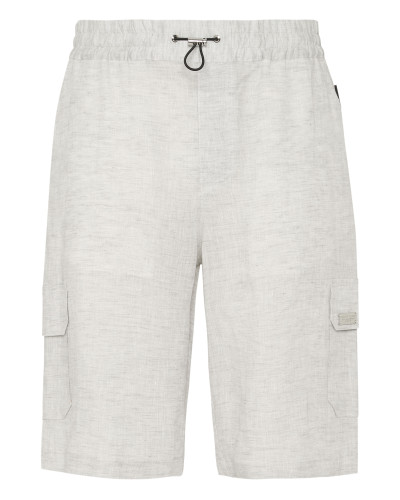 Linen Short Trousers Coolkid Cargo