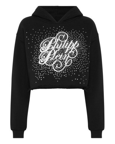 Hoodie sweatshirt Strass
