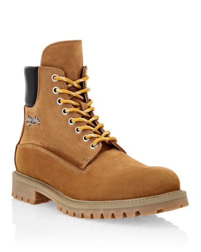 Nabuk Leather Boots Low Flat The Hunter