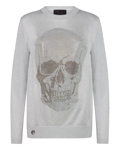 Pullover Polo-Neck LS Skull