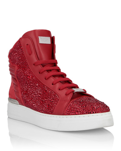 Hi-Top Sneakers Crystal