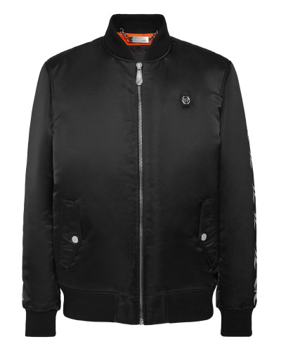 Satin Top Gun Bomber Hexagon