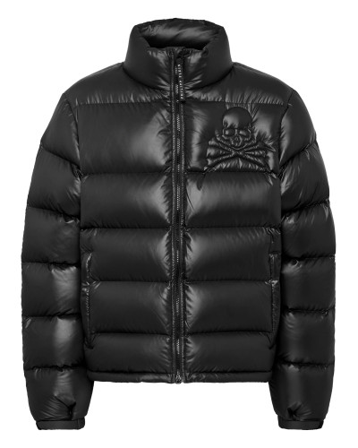 Nylon Oversize Jacket Skull