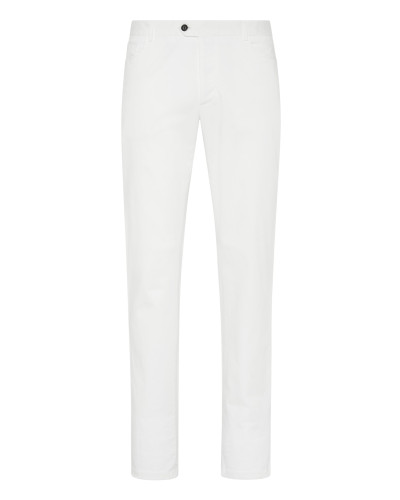 Cotton Long Trousers Chinos fit Iconic Plein