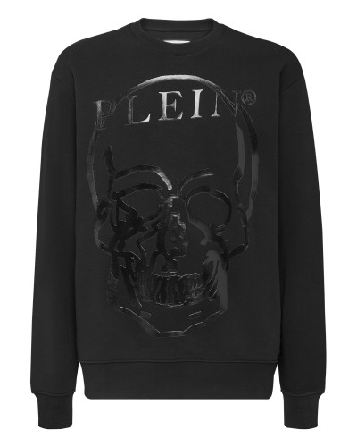 Sweatshirt LS Skull and Plein