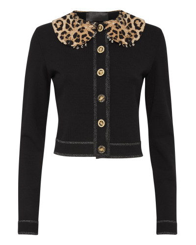 Cardigan Short Leopard
